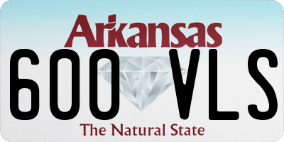 AR license plate 600VLS