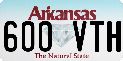 AR license plate 600VTH