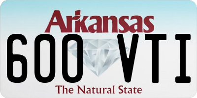 AR license plate 600VTI