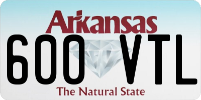 AR license plate 600VTL
