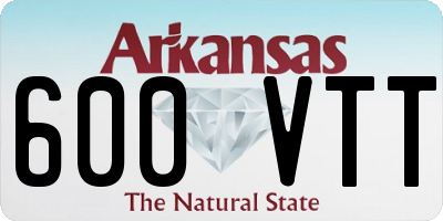 AR license plate 600VTT