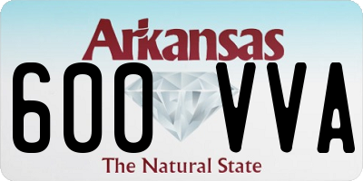 AR license plate 600VVA