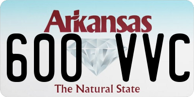 AR license plate 600VVC