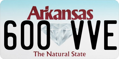 AR license plate 600VVE