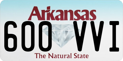 AR license plate 600VVI