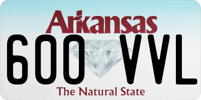 AR license plate 600VVL