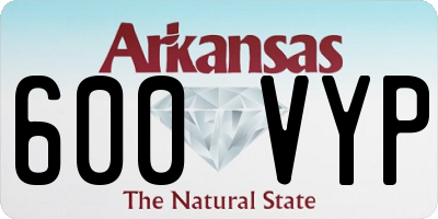 AR license plate 600VYP