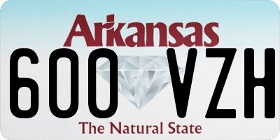 AR license plate 600VZH