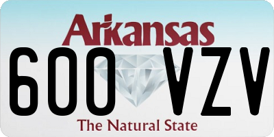 AR license plate 600VZV