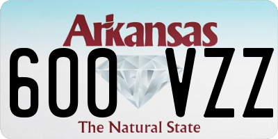 AR license plate 600VZZ