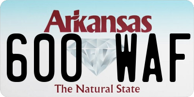 AR license plate 600WAF