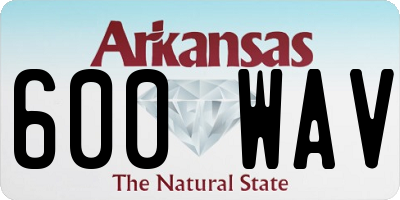 AR license plate 600WAV