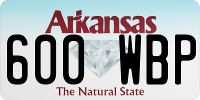 AR license plate 600WBP