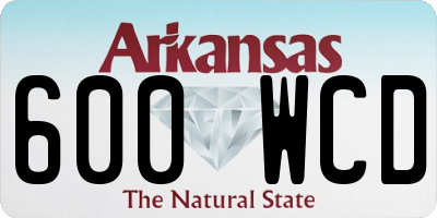AR license plate 600WCD