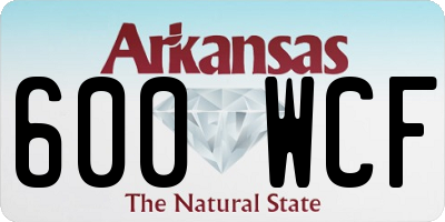 AR license plate 600WCF