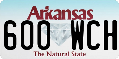 AR license plate 600WCH
