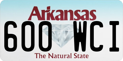 AR license plate 600WCI