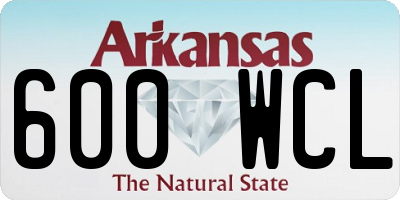 AR license plate 600WCL