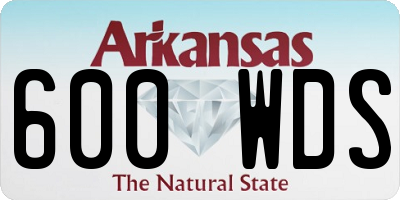AR license plate 600WDS
