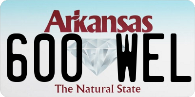 AR license plate 600WEL