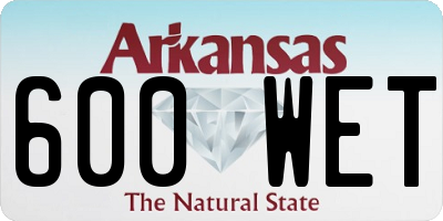 AR license plate 600WET
