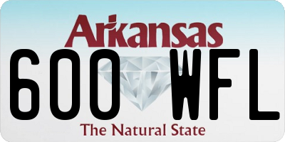 AR license plate 600WFL