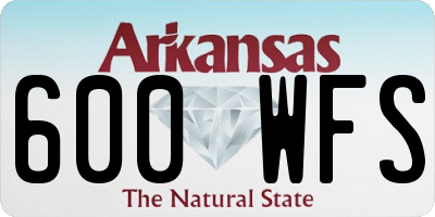 AR license plate 600WFS