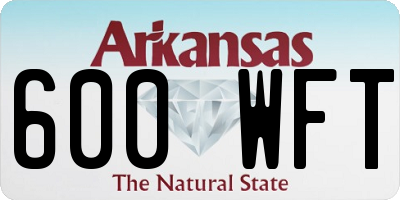 AR license plate 600WFT