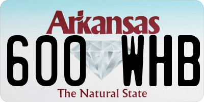 AR license plate 600WHB