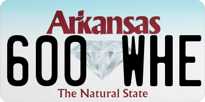 AR license plate 600WHE