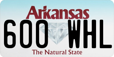 AR license plate 600WHL