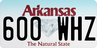 AR license plate 600WHZ