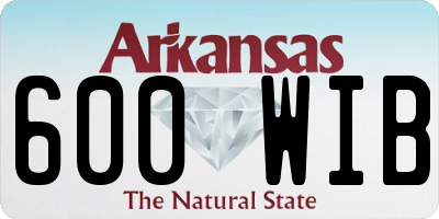 AR license plate 600WIB