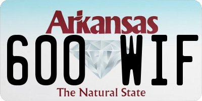 AR license plate 600WIF