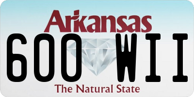 AR license plate 600WII