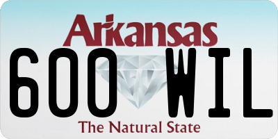 AR license plate 600WIL