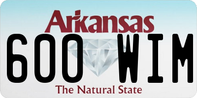 AR license plate 600WIM