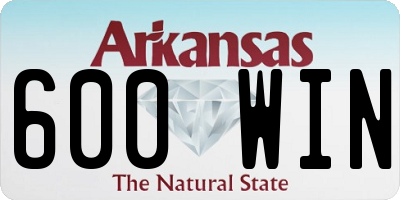 AR license plate 600WIN