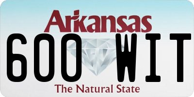 AR license plate 600WIT