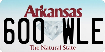 AR license plate 600WLE