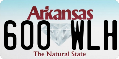 AR license plate 600WLH