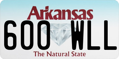 AR license plate 600WLL