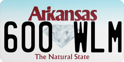 AR license plate 600WLM
