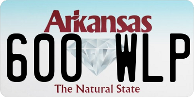 AR license plate 600WLP