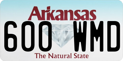 AR license plate 600WMD