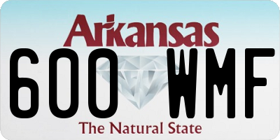 AR license plate 600WMF