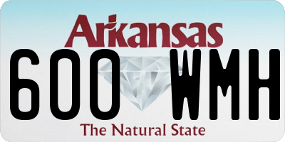 AR license plate 600WMH
