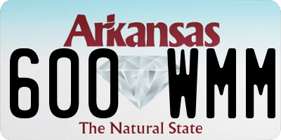 AR license plate 600WMM