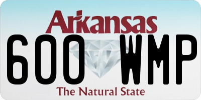 AR license plate 600WMP