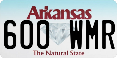 AR license plate 600WMR